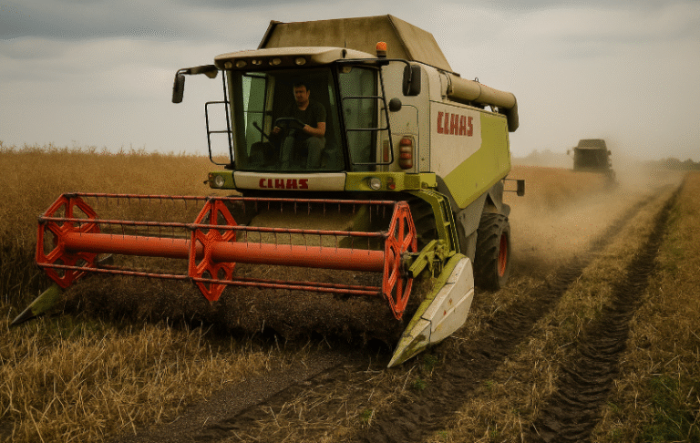 Rzepak 2025: Zbiory ruszyły, ale wilgotność i kradzieże spędzają sen z powiek rolnikom