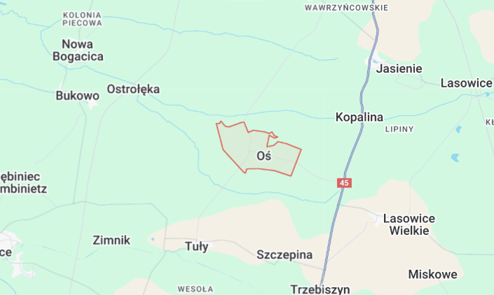 Oś – wieś o najkrótszej nazwie w Polsce